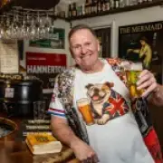 Man completes world's longest pub crawl after 42 years and 25,000 pubs
