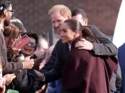 Meghan Markle 'copies' Kate Middleton on first UK appearance with Harry