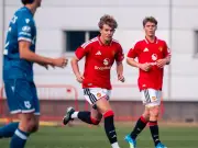 Michael Carrick's son Jacey, 16, makes Man Utd first team debut in secret friendly