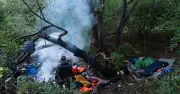 Migrant says he would rather die than return to France