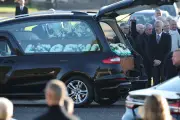 Mourners bid farewell to former Glasgow gangster Paul Ferris at funeral
