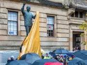 Nelson Mandela statue unveiled in Glasgow 33 years after freedom honour