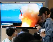 North Korea launches ballistic missile after Seoul demands apology over wounded soldiers