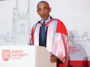Obama awarded honorary doctorate at Queen's University Belfast