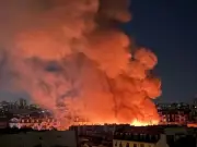 Paris market Marché des Enfants Rouges destroyed by overnight fire