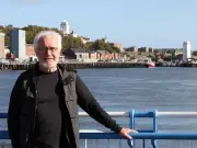Poet's ferry tribute to illiterate grandparents who wed in 1848