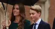 Prince George returns home to Princess Kate after half-term wait