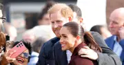 Prince Harry 'protective' of Meghan Markle in first joint UK appearance