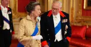 Princess Anne dazzles at Windsor state banquet for Sultan of Oman