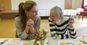 Princess Kate eats crisps on royal visit, avoids soup as 'recipe for disaster'