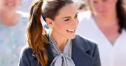 Princess Kate reveals she 'loves' washing up during village visit