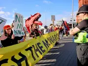 Protesters greet King Charles at Senedd with 'Not My King' chants