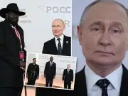 Putin dwarfed by leaders in unflattering summit photos