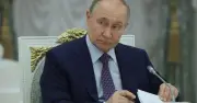 Putin 'stuck in air' as Ukrainian drones shut Russian airports