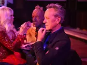 Richard E Grant Sculpted Live by Frances Segelman for Charity