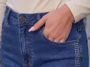 Roman's 'perfect' £28 Christmas party jeans are as stretchy as they are sparkly