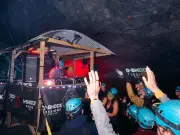 Roni Size plays rave 1,375ft inside Welsh mountain at G-SHOCK event