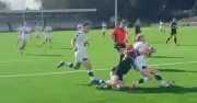 Rugby match halted as Swansea player suffers major injury