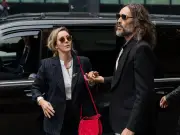 Russell Brand's wife Laura breaks silence on court media frenzy