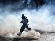 Schoolboy's hand blown off in France protests after 'picking up string-ball grenade'