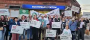 Southfields residents protest District line signalling failures