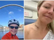 Throckley mum with incurable cancer says diagnosis changed her perspective