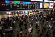 Travel chaos hits London Euston as football fans stranded