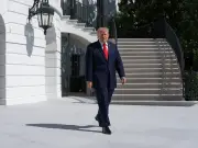 Trump's unsteady walk to Marine One sparks fresh speculation