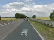 Two men arrested after Newcastle woman, 22, dies in A1 crash
