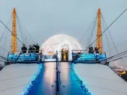 UK's Highest Snow Globe Opens Atop The O2 This Winter