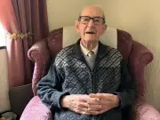 Wales' oldest man credits fish and chips as secret to 107 years