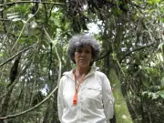 Woman raised by monkeys terrified by first mirror glimpse